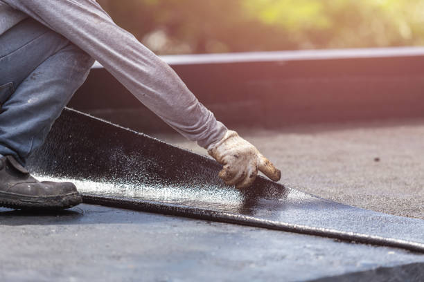 Professional Waterproofing technician working in Oreland, PA